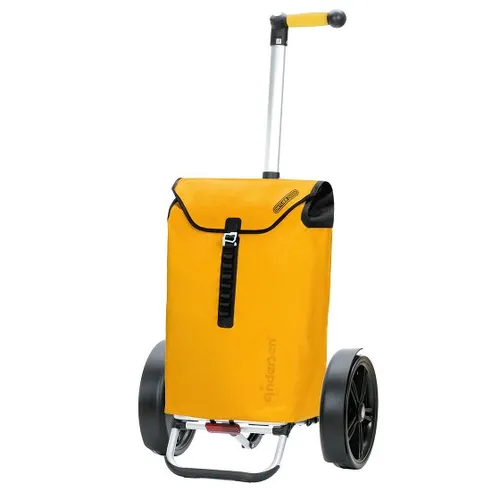 Andersen Tura Shopper Einkaufstrolley mit Ortlieb Tasche - Einkaufstrolleys mit 49 Litern Volumen, wasserdicht und vielseitig einsetzbar als Fahrradanhänger – ideal für Einkäufe und Ausflüge!