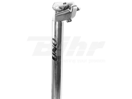 UNO TE 379 Bicycle Seatpost - 300mm Ø25.6 Silver in silber von KALLOY UNO