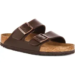 Birkenstock Pantolette braun Gr. 43 – Komfort und Stil - Erleben Sie mit den Birkenstock Arizona SF Uni Sandalen unvergleichlichen Komfort und Unterstützung für den Alltag. Hochwertiges Leder und eine anatomisch geformte Fußbett bieten optimalen Tragekomfort.