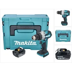 Makita DDF 489 F1J Akku Bohrschrauber 18 V - Akkuschrauber mit 73 Nm Drehmoment, bürstenlosem Motor und XPT-Technologie für optimalen Schutz gegen Staub und Spritzwasser. Ideal für universelle Anwendungen.