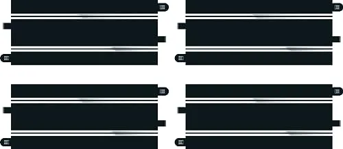 Scalextric C8198 Scalextric Standard Straight und R2 Curve Track Extension Pack – Ersetzt C8556-Zubehör – Gleis- und Gleiszubehör