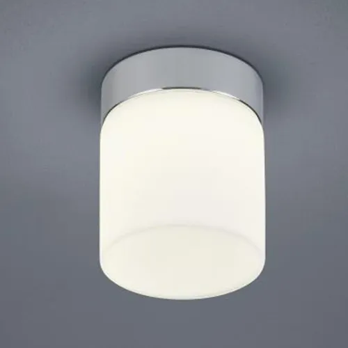 Helestra KETO LED Deckenleuchte in Chrom – Ø10cm - Moderne Deckenlampe mit energieeffizienter LED-Technologie, ideal für stilvolle Wohnräume und schlichte Eleganz.