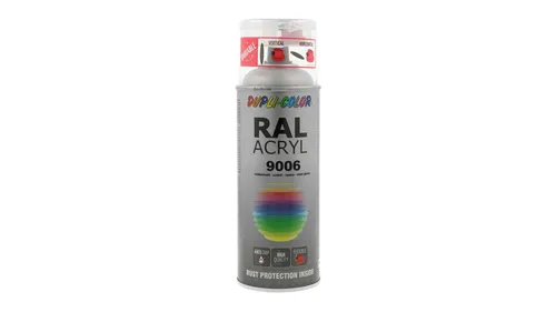 Dupli Color RAL-Lack RAL ACRYL RAL 9006 weißaluminium seidenmatt 400 ml 349782