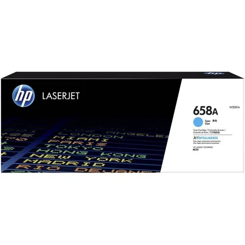HP 658A (W2001A) cyan Tonerkartusche - Hohe Reichweite von 6.000 Seiten, ideal für erstklassige Druckergebnisse mit Color LaserJet Enterprise M751