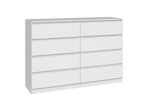Raumhirsch Furniture Kommode Weiß, 6 Schubladen, 138x97x40 cm
