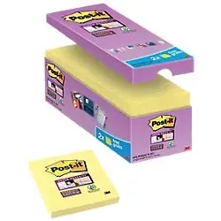 Post-it Haftnotizen extrastark 654 gelb von Post-it