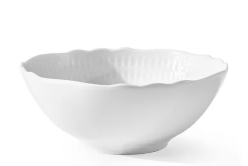 KONSIMO® Schüssel CMIELOW SOFIA - Elegantes Salatschüssel-Set aus Premium-Porzellan - Elegante Schüssel aus hochwertigem Porzellan, handgefertigt mit zarter Goldverzierung. Ideal für festliche Anlässe und den täglichen Gebrauch, spülmaschinenfest und vielseitig einsetzbar.