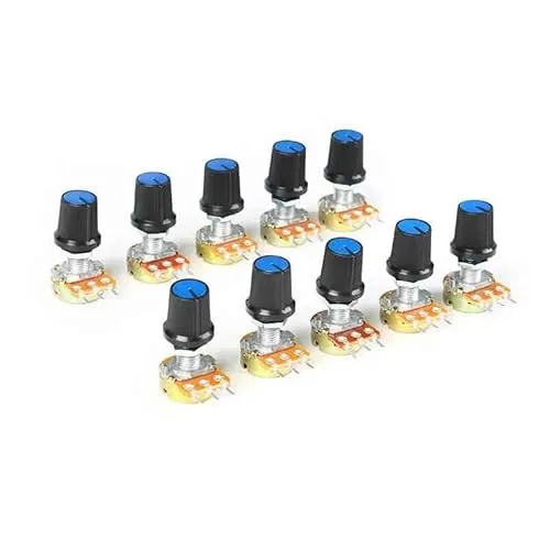 MakerMind 10x Dreh Potentiometer linear 1K Poti Drehregler kompatibel mit Arduino, Raspberry Pi Elektronik