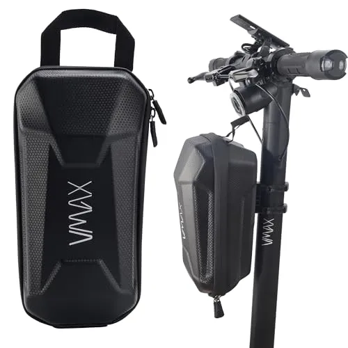 VMAX E-Scooter Tasche, wasserdichte Aufbewahrungstasche, Zubehör E-Roller, Alltagstaugliche Lenkertasche, Einfache Anbringung