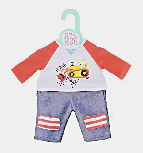 ZAPF 870587 Dolly Moda Hose & Sweatshirt 36 cm    / Neu