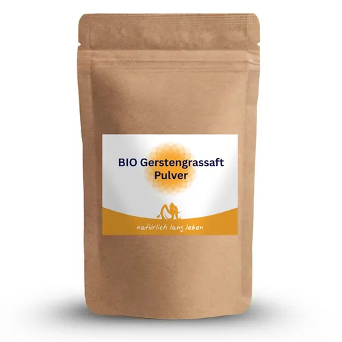 Produktbild BIO Gerstengrassaft Pulver 200 g vegan
