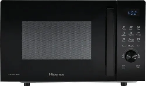 Hisense H23MOBSD1H - 800 W Mikrowelle, 23 L Kapazität mit Drehteller und kostenloser Installation