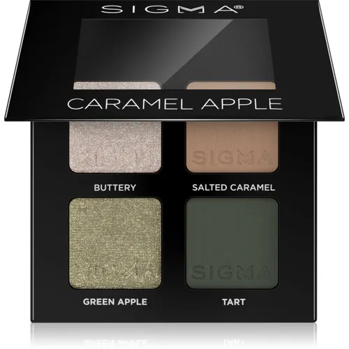 Sigma Beauty Quad Lidschattenpalette Farbton Caramel Apple 4 g