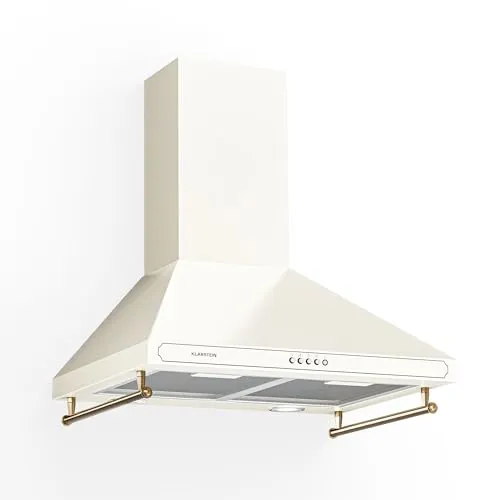 Klarstein Dunstabzugshaube 60cm - Dunstabzugshaube mit 645 m³/h Luftstrom, leise und spülmaschinenfester Filter für optimale Luftqualität in deiner Küche.