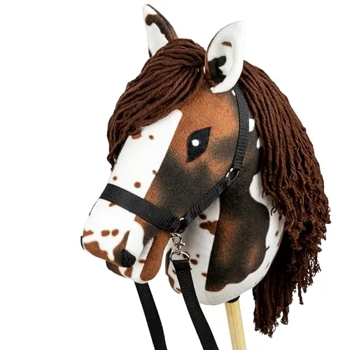 SKIPPI Hobby Horse Braunschecke