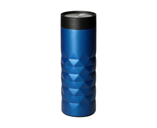 elasto Coffee-to-go-Becher Diamond 360 auslaufsicherer Thermobecher 450 ml, Kaffeebecher to go, Doppelwand, Leicht, Robust, 360 Grad Deckel