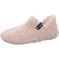 Verbenas Yoi Curly Damen Hausschuh in Beige, Größe 37 - 37 von Verbenas