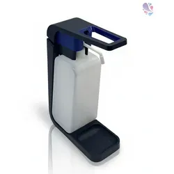 Blanc Hygienic Hebelspender für 1 Liter Seife und Desinfektion, Wandmontage, verschiedene Farben - Der Blanc Hygienic Hebelspender bietet eine hygienische Dosierung für Seife und Desinfektionsmittel. Er ist aus robustem ABS-Kunststoff, leicht zu montieren und ermöglicht eine individuelle Dosierung von 1 ml oder 2 ml.