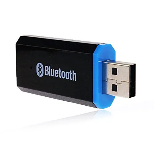 Bluetooth Empfänger für Auto, Home Stereo Wireless Music Adapter für tragbare speskers, (AUX IN) mit 3,5 mm Kabel (H) LY-New …