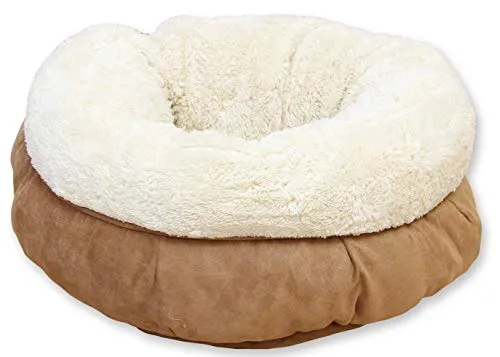 AFP AFPK02133 Katzenbett Lambswool Donut Bed, braun
