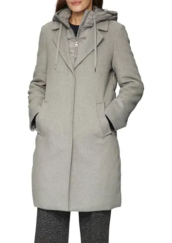 s.Oliver Funktionsmantel mit herausnehmbarem Einsatz in grau von s.Oliver