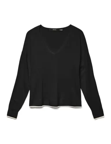 Vero Moda Pullover in Schwarz - M