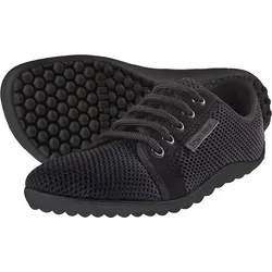 leguano aktiv lavaschwarz - Herren Sneaker - Bequeme und flexible Herren-Sneaker in Lavaschwarz mit schwarzer Sohle, ideal für einen natürlichen Gang und ein gesundes Fußgefühl.