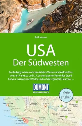DUMONT Reise-Handbuch Reiseführer USA, Der Südwesten - Freizeit, Haus & Garten - Entdecken Sie den Südwesten der USA mit umfassenden Tipps und einer praktischen Extra-Reisekarte für unvergessliche Abenteuer.
