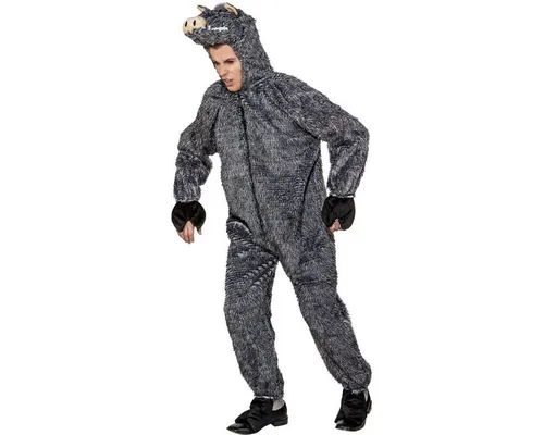 Orlob Kostüm Wildschwein für Erwachsene L/XL - Lustiges Wildschwein-Kostüm für Erwachsene in Größe L/XL, perfekt für Karneval und Fasching. Aus 100% Polyester gefertigt, bietet es hohen Tragekomfort und ist pflegeleicht. Ideal für kreative Verkleidungen!