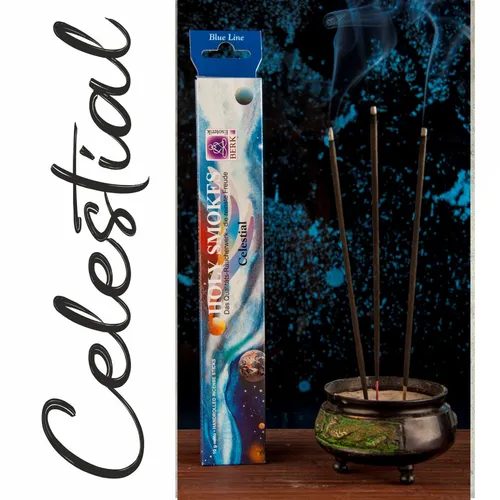 Celestial Holy Smokes Blue Line Räucherstäbchen 10g Großpackung Berk