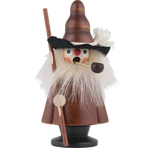 Christian Ulbricht Räuchermännchen Wichtel natur (10,5cm) von Christian Ulbricht