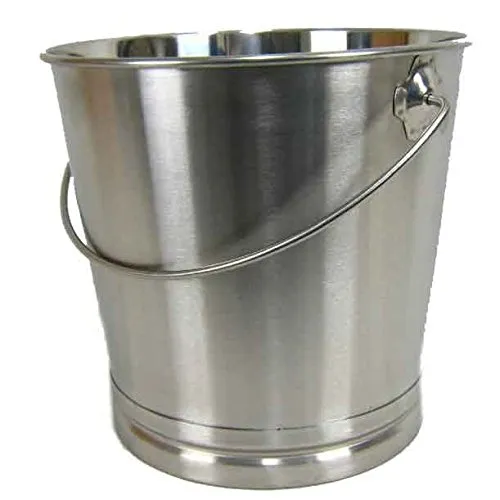 Airbrush-City Edelstahl Putzeimer 20 Liter mit Skala von Airbrush City