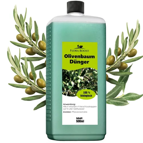 Olivenbaum Dünger Flora Boost Flüssigdünger für Olivenbäume 500ml