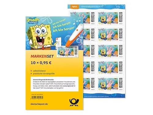 SPONGEBOB Schwammkopf Briefmarken Sonderedition von Deutsche Post