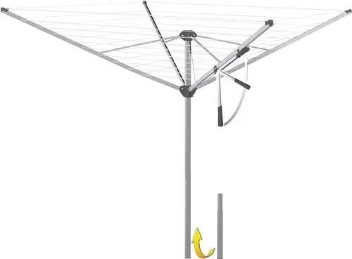 JUWEL Wäschespinne Novastar 500 Compact in grau von JUWEL