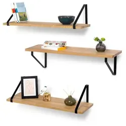 Rikmani Wandregal RAY in schwarz von Rikmani