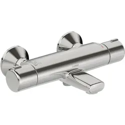 Hansa Hansamicra AP-Wannenthermostat, Ausladung 159 mm - Chrom - Armaturen mit präziser Temperaturregelung für ein komfortables Bad-Erlebnis und elegantes Design in Chrom.