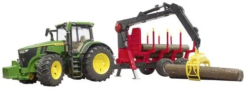 John Deere 7R 350 m Rückeanhänger von BRUDER