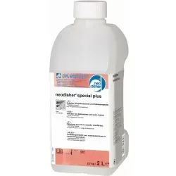 Dr. Weigert neodisher® special plus Entkalker 2L - Flüssige Babynahrung, effektiver Entkalker für Spülmaschinen und Heißwassergeräte, geeignet für alle Materialien außer Aluminium und Leichtmetalllegierungen.