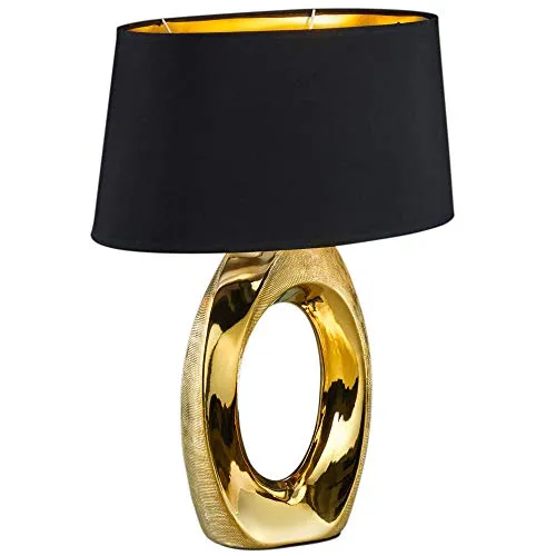 Reality Leuchten Schreibtischlampe Taba in gold von RL LIVE YOUR LIGHT