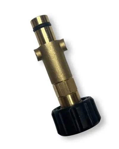 M&M Smartek Bajonett Adapter für/kompatibel zu Nilfisk Gerni Quick mit M22 AG (Aussengewinde) für Hochdruckreiniger Schaumlanze Schaumkanone etc.