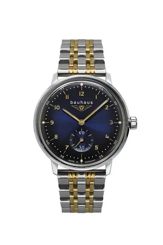 bauhaus Quarzuhr 2037M-3, elegante Damenuhr mit Leuchtzeigern - Damenuhren, stilvolle Quarzuhr mit Leuchtzeigern und Edelstahlarmband, Made in Germany – ideal für jeden Anlass.