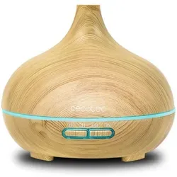 Cecotec Ultraschall-Luftbefeuchter Pure Aroma - 300 ml, Timer, 7 LED Farben, ideal für Aromatherapie und ultra leise, perfekt für Babys und kleine Räume