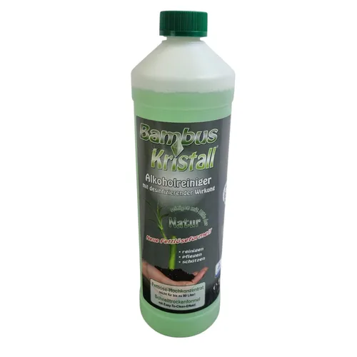 Bambus-Kristall Alkoholreiniger 1000ml - Hochleistungsreiniger