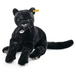 Steiff 84072 Nero Schlenker Panther 40 cm - Kuscheliger Spielkamerad - Stofftiere & Teddybären: Der 40 cm große Nero Panther begeistert mit kuschelweichem Plüsch und flexiblen Gliedmaßen, ideal für Abenteuer und Spielspaß.