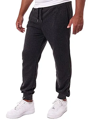 Reslad Jogginghose Herren Trainingshose Männer Sporthose Sweatpants Jogger Pants Freizeithose für Gym & Fitness RS-5060 (XL, Anthrazit)