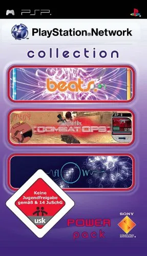 PlayStation Network Collection: Power - Syphon Filter, Combat Ops, Beats&Flow [Sony PSP] - Actionspiel für PSP, bietet spannende Abenteuer mit USK 18 und eine Sammlung beliebter Titel.