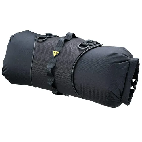 Topeak Lenkertasche Frontloader, Schwarz - 8L wasserdichter Packsack - Fahrradtaschen mit Quick Release Halterungen für einfache Montage. Ideal für Touring und Trekking, schützt der robuste Packsack Ihre Ausrüstung vor Wasser und Schmutz.