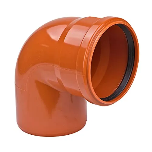 KG Rohr Bogen DN 200 mm 87 90 Grad KGB Rohrbogen Rohrwinkel Kunststoffrohr KG-Rohre Abwasserrohr Schachtrohre