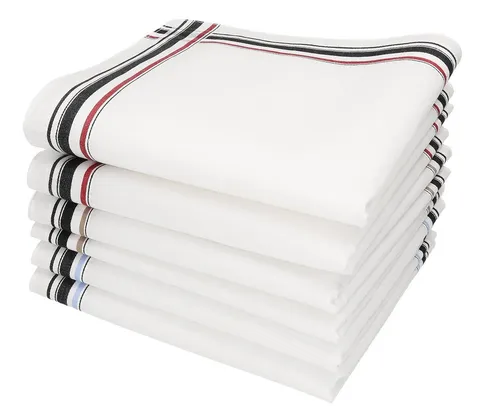 Betz Taschentuch Herren Stoff Taschentücher Set Leo 2 Dessin 5 Größe 40x40 cm, (Dessin 5, 6-St. 6 Taschentücher), 100% Baumwolle